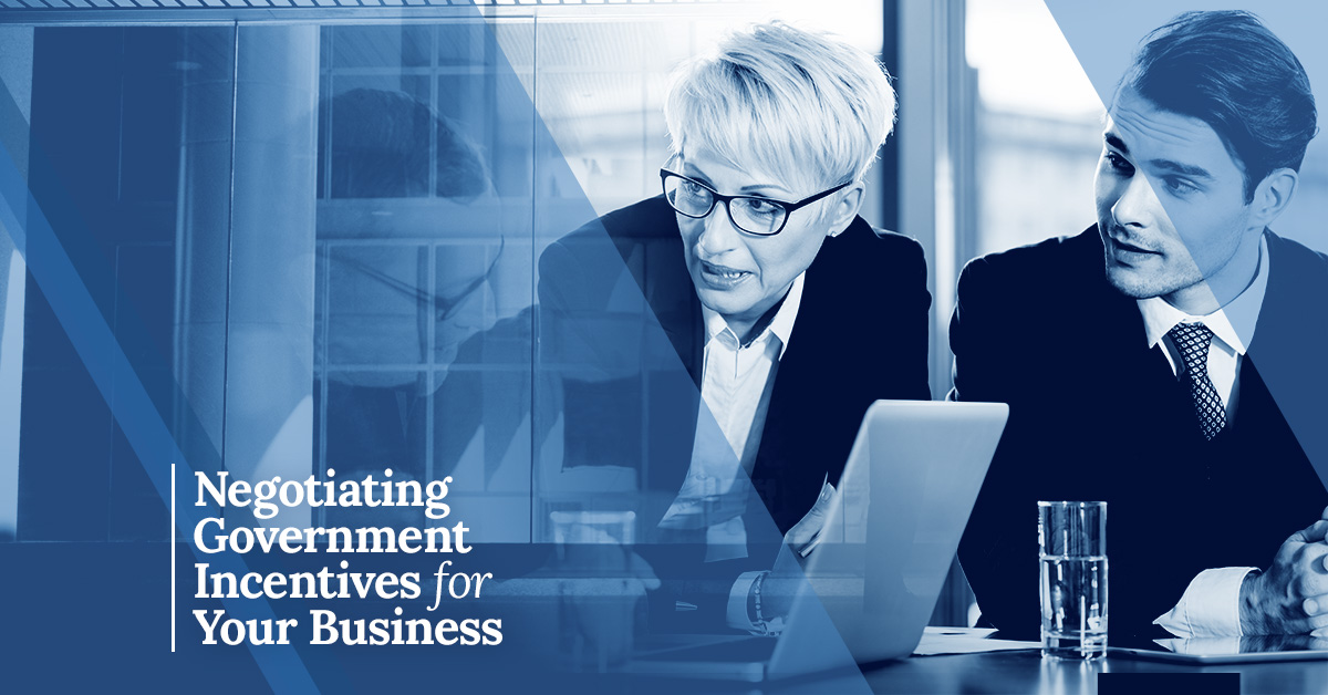 Negotiating Government Incentives for Your Business